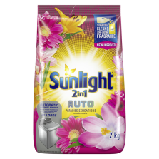 Sunlight Tropical Sensations 2in1 Auto Washing Powder Detergent 2kg