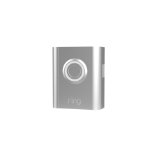 Ring Video Doorbell 3 Faceplate Silver Metal