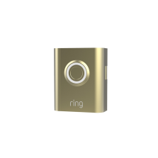 Ring Video Doorbell 3 Faceplate Gold Metal