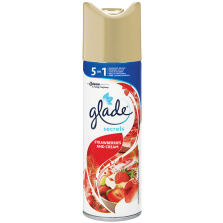 Glade Secrets Aerosol Strawberry & Cream 180ml