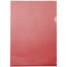 Butterfly A4 Secretarial Folders 160 Micron Red Pack Of 10