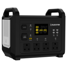 Elecstor 1500W Portable Power Station - 1485WH