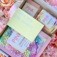 Pink Cosmetics Bath Art Gift Set -Take me I'm Yours