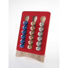 Native Décor Caprice Coffee Pod Holder Red