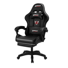 Deli Ganer High Back Gaming Chair Black