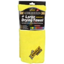 Shield Microfiber Large Drying Towel Yellow
