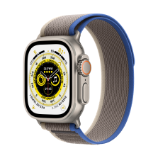 Apple Watch Ultra GPS + Cellular 49mm Titanium Case Blue/Gray T Loop S/M