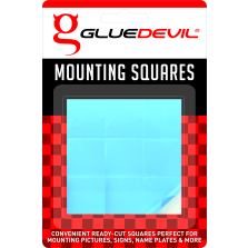 Gluedevil Mounting Squares Tape 24mm X 24mm