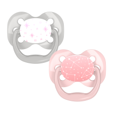 DrBrown's Advantage Pacifiers Stage-1 Pink