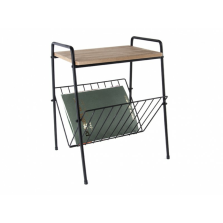 Present Time Side Table with Rack Small