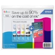 Epson 103 Ink Bundle - 4 Ink And Paper