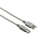 Hama USB 2.0 Cable A - B Grey 1.8m