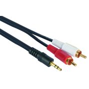 Ultra Link 3.5mm Audio Jack To 2XRCA 3m 2RCA0300P