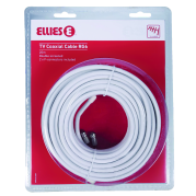 Ellies TV Coaxial Cable 20M RG6/AC5C
