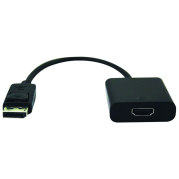 Volkano Port Series DisplayPort To 4K HDMI Converter Black