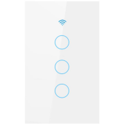 VIZIA Smart WiFi Light Switch 3 Gang White