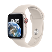 Apple Watch SE GPS + Cellular 40mm Starlight Aluminium Case Starlight SB