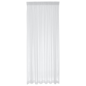Sheer Voile Taped Curtain White 290x218