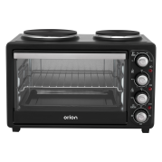 Orion 30 Litre Compact Oven with Two Solid Hotplates