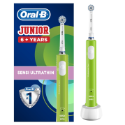 Oral B Rechargeable Electric Toothbrush Junior Green