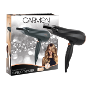 Carmen Turblo Twister Hairdryer 2200W Black 5163