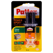 Pattex Power Epoxy Clear 6 ml Syringe