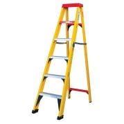 SA Ladder Semi Fiber Glass 6 Step Ladder 1.8m