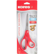 Kores Soft Grip Office Scissors 170m Red