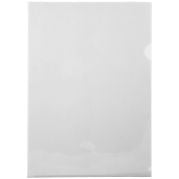 Butterfly A4 Secretarial Folders 160 Micron Clear Pack Of 10
