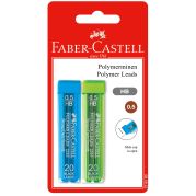 Faber Castell 2 Tubes of 0,5mm HB Polymer Leads