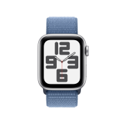 Apple Watch SE GPS 40mm Silver AL Case  Winter Blue S LOOP