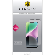 Body Glove Apple iPhone 14 13 13Pro Tempered Glass Screenguard Black