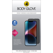 Body Glove Apple iPhone 14 Plus 13 Pro Max Privacy Tempered Screenguard