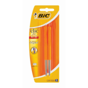 BIC Clic Fine Ballpoint Pens Blue Pack Of 2