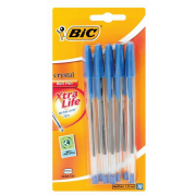 BIC Crystal Xtra Life Ballpoint Pens Blue Pack Of 10