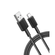 Anker 322 USB-A to USB-C Cable (3FT Braided) - Black
