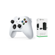 Xbox Controller with Play & Charge Kit-W