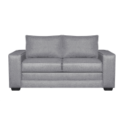 Dudley 2 Seater Sleeper Couch, Light Grey