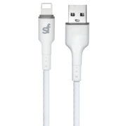 Superfly 2.4 Amp Lightning 2M Cable White
