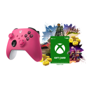 Xbox Series Wireless Controller And R400 Game Voucher - Deep Pink