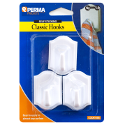 Perma Adhesive Classic Hooks x3