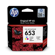 HP # 653 Tri-color Original Ink Advantage Cartridge - HP 6075/6475