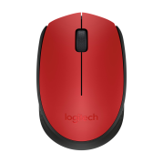 Logitech - M171 Wireless Mouse Red