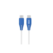 Loopd Type C To Type C Cable 60W 1.2M White Blue