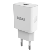 LOOPD 1 Port 2.1A Wall Charger White