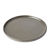Omada Stackable Grey Dinner Plate - Set of 4