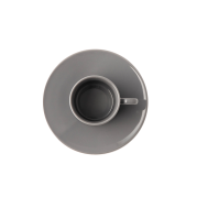Omada Maxim Dark Grey Espresso Cup & Saucer - Set of 4