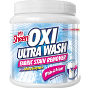 Mr Sheen Oxi Ultra Wash White & Bright Fabric Stain Remover 400g
