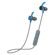 Polaroid Bluetooth Earbuds Grey and Blue
