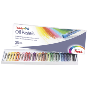 Pentel Oil Pastels Set of 25 Colours